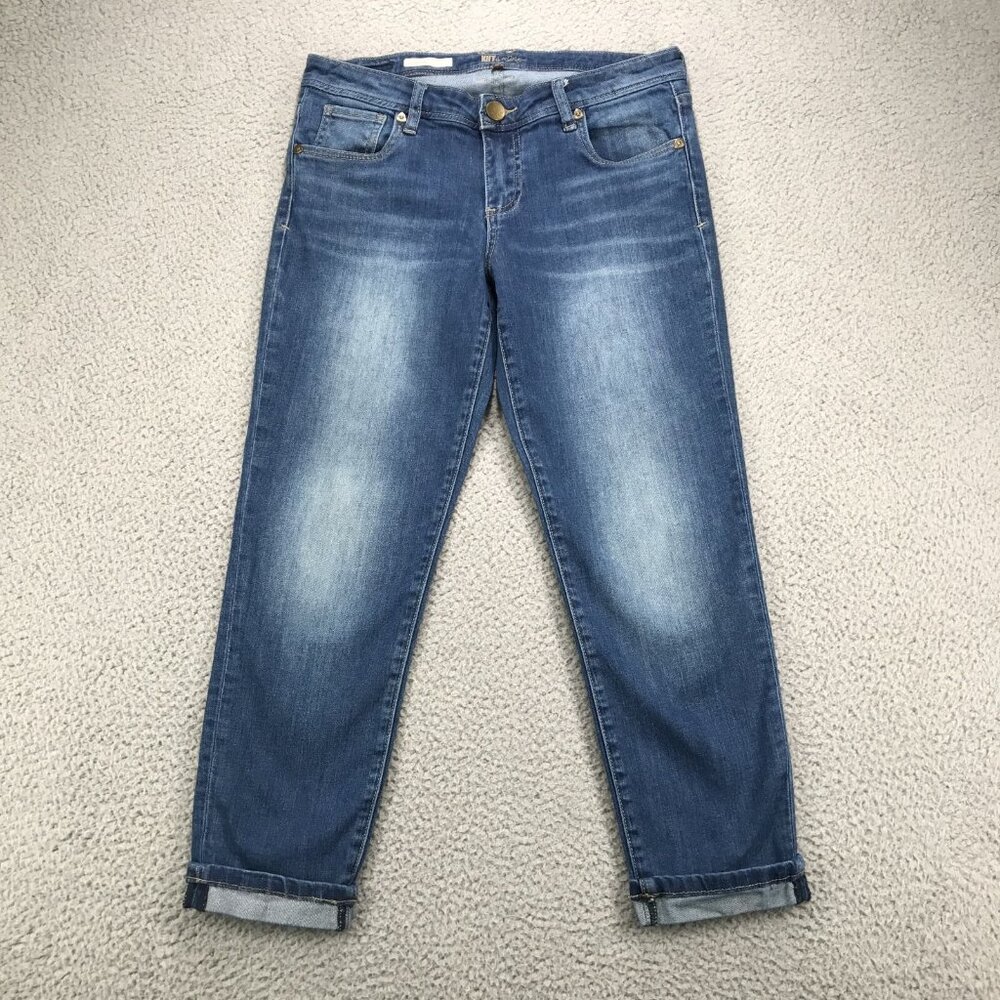 Kut from the Kloth Blue Boyfriend Jeans
